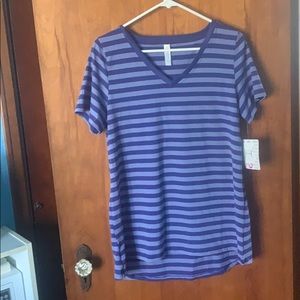 Purple lularoe shirt